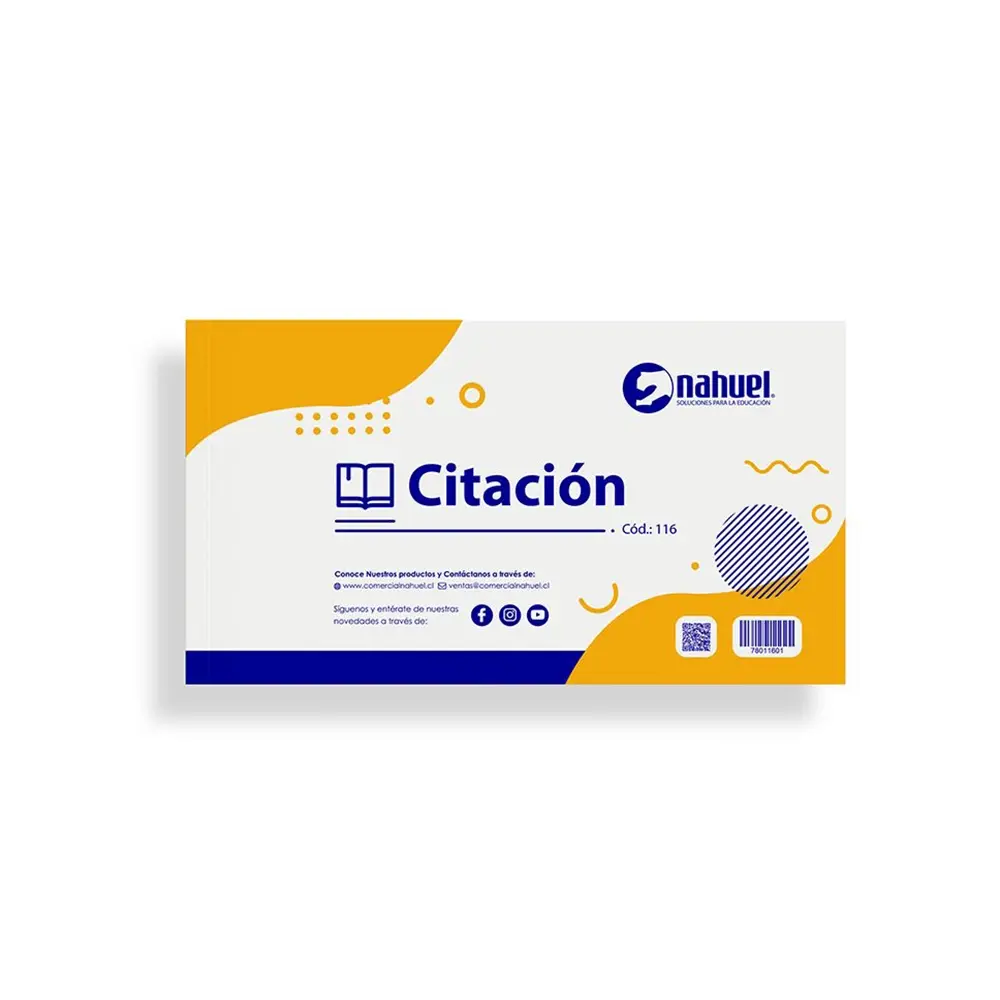 Citaciones (Cód.: 116)