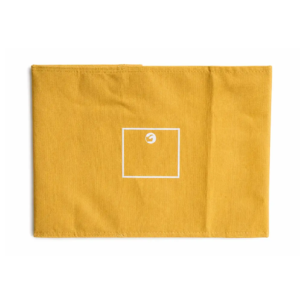 5 Forros de Tela Ajustable Horizontal Amarillo (Cód.:105-A)