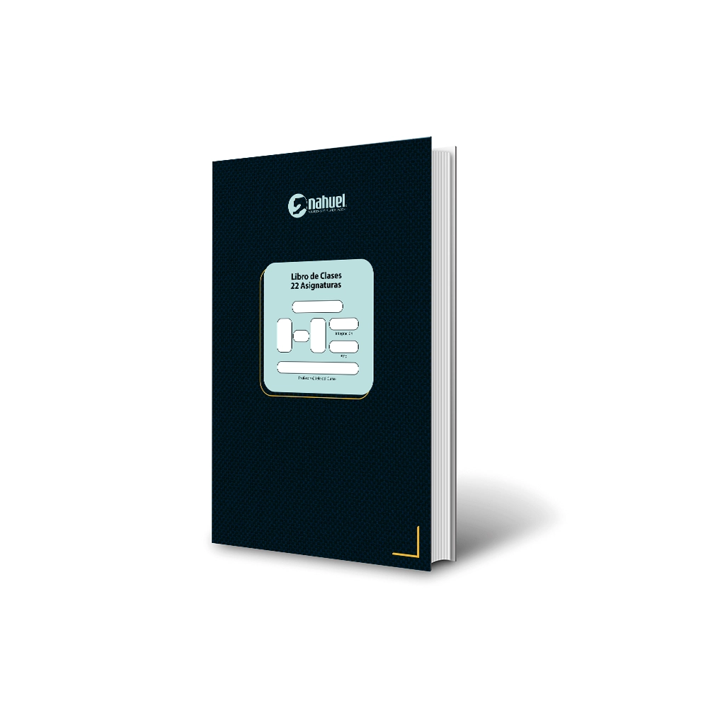 Libro de Clases 22 Asignaturas (PIE Integrado) (Cód.: 722)