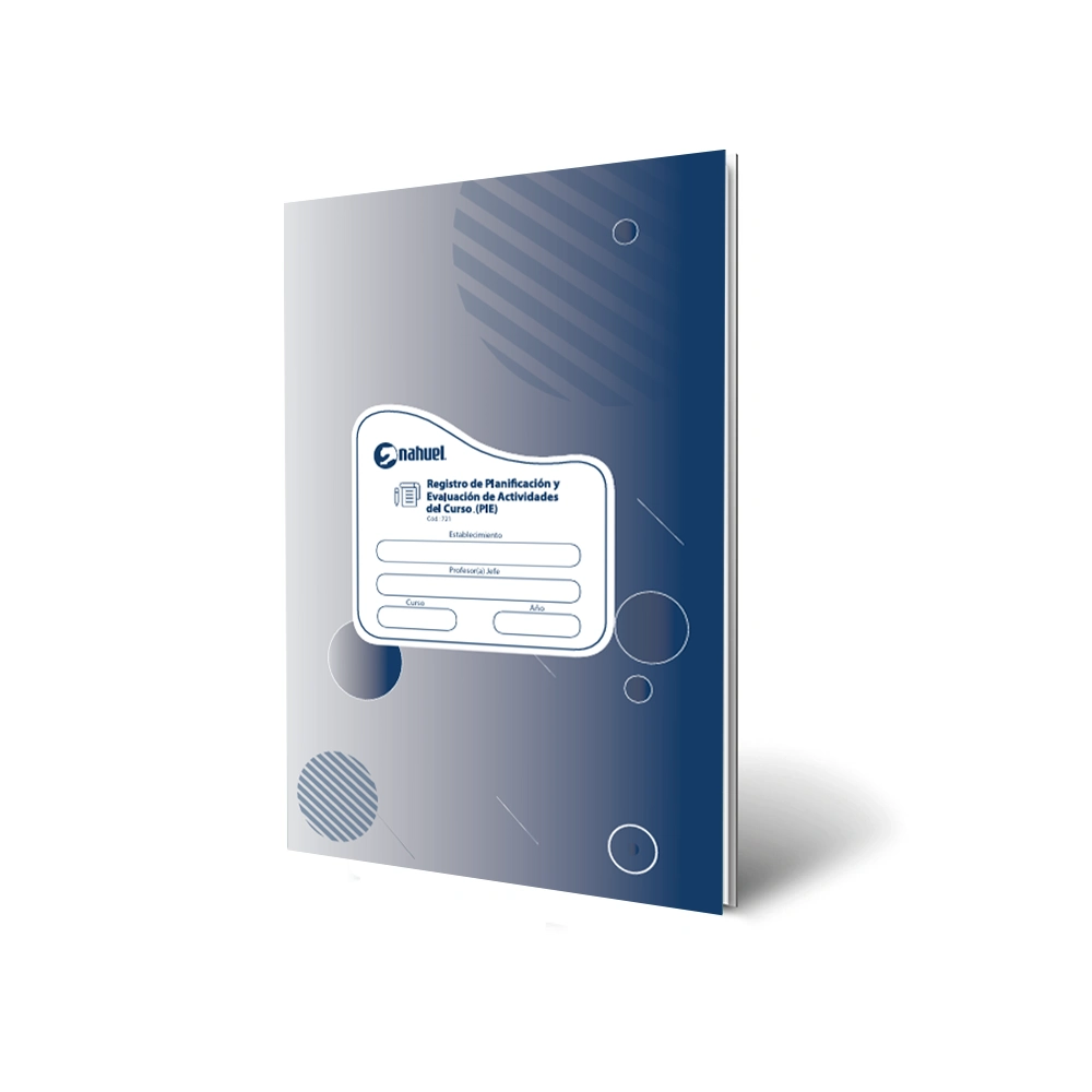 Registro De Planificación Y Evaluación De Actividades (Pie) 96 Paginas (Cód.: 721)